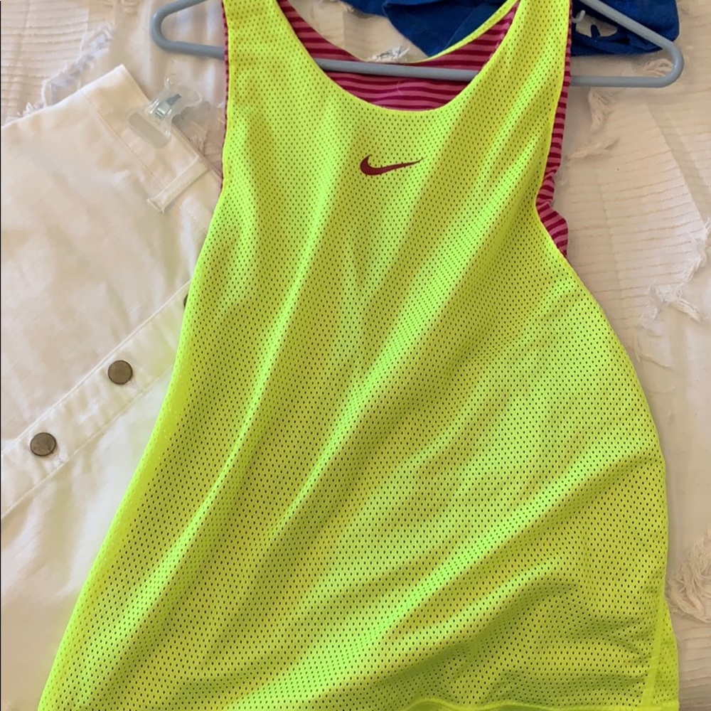 Reversible nike tank